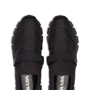 Men’s Black Prada Velcro Sneaker NEVER WORN